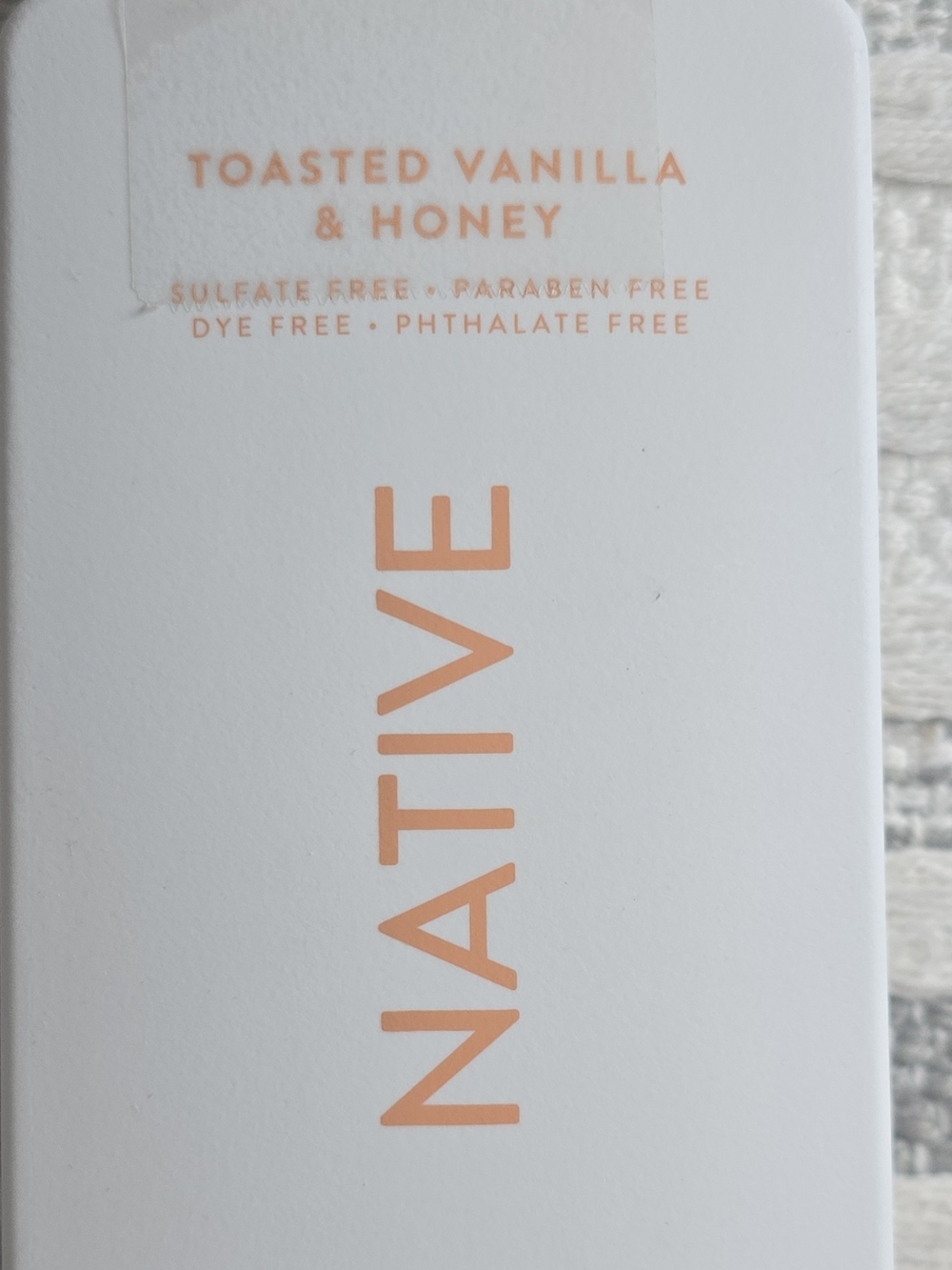 Native White Deodorant with Peach Accents